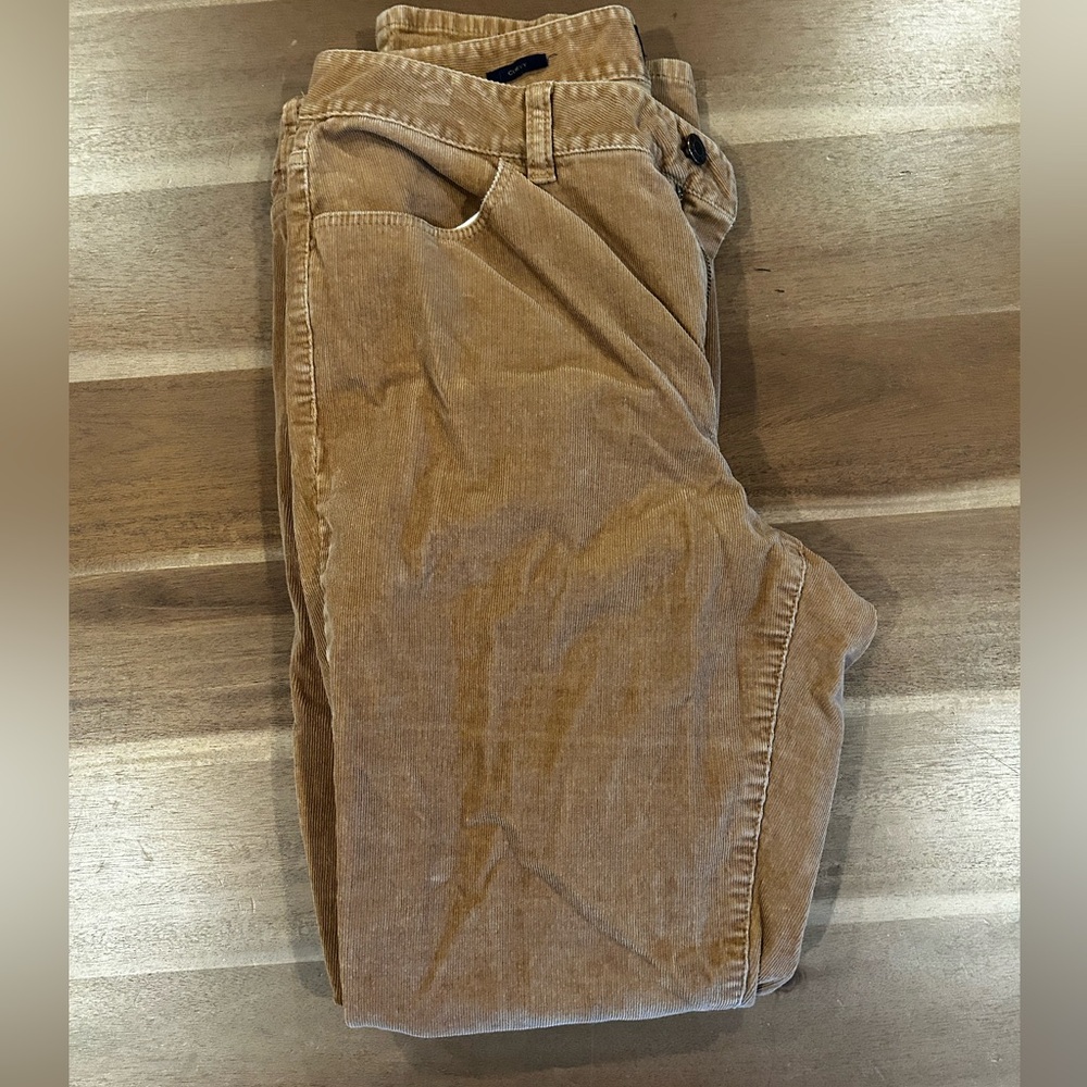 Talbots Curvy Women’s Brown Corduroy Pants